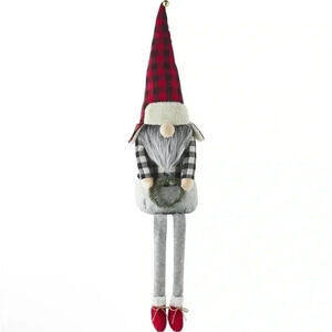 NWT‎ Mud Pie X-Large Dangle Leg Gnome, Buffalo